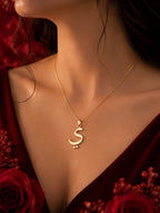 Arabic Letter Name Necklace