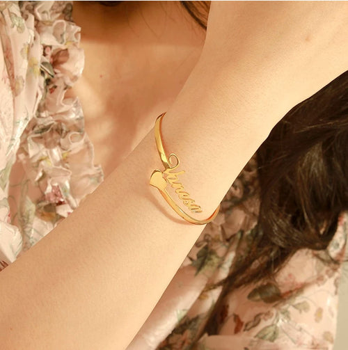 ✨ Personalized Name Cuff Bracelet ✨