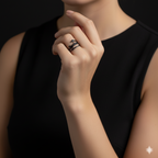 Open Wrap Heart Name Ring Pakistan